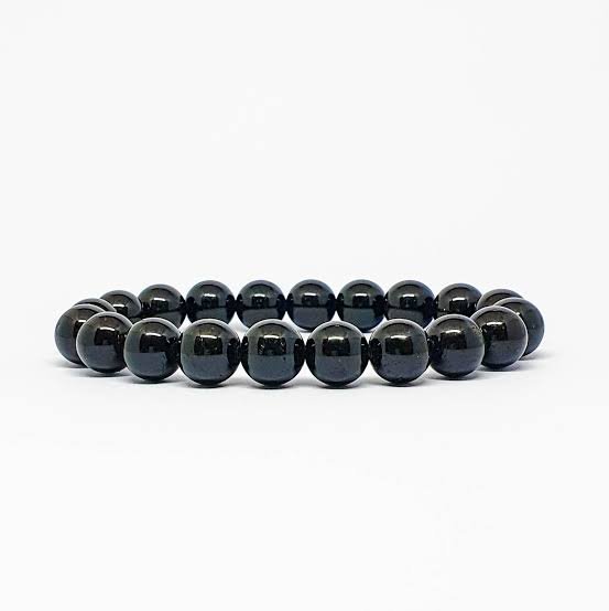Natural Black Tourmaline Bracelet.